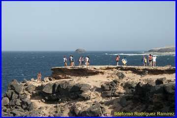Las coladas de la costa sur de Telde datan de hace 3,8 millones de años (Foto Ildefonso Rodríguez)